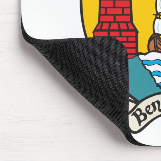 Korken-Wappen Mousepad (Ecke)