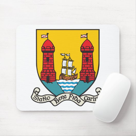 Korken-Wappen Mousepad (Mit Mouse)