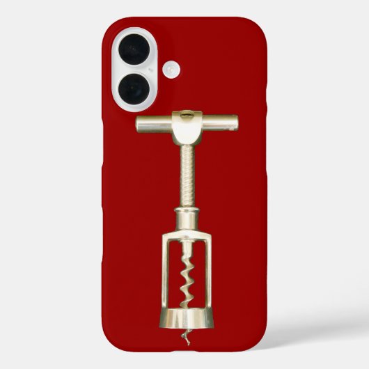 Korkenzieher Case-Mate iPhone Hülle (Rückseite)