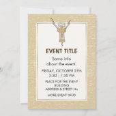 Korkenzieher Einladung (Rückseite)