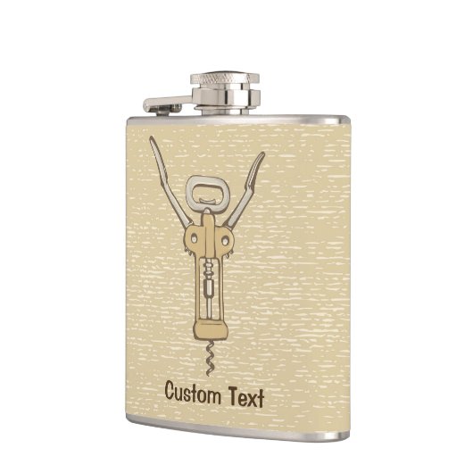 Korkenzieher Flachmann (Links)