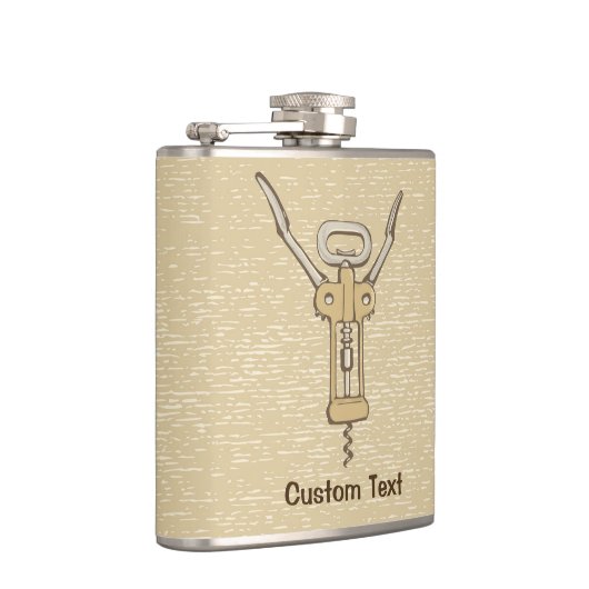 Korkenzieher Flachmann (Rechts)