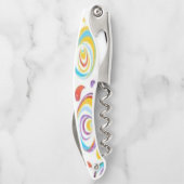 Korkenzieher Flaschenöffner (Rückseite)