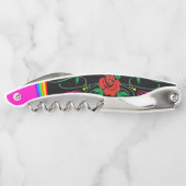 Korkenzieher Flaschenöffner (Rückseite)