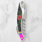 Korkenzieher Flaschenöffner (Rückseite)