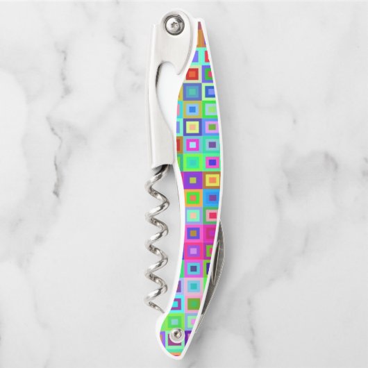 Korkenzieher Flaschenöffner farbig (Vorderseite)