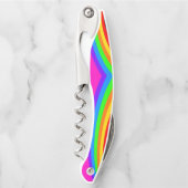 Korkenzieher Flaschenöffner farbig (Vorderseite)