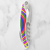 Korkenzieher Flaschenöffner farbig (Rückseite)