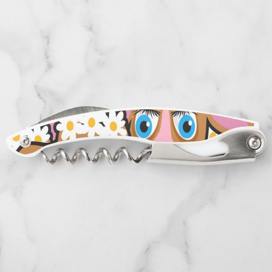 Korkenzieher Flaschenöffner Kuh (Rückseite)