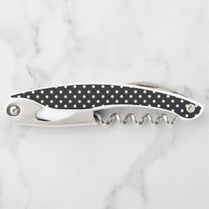 Korkenzieher Flaschenöffner Polkadot