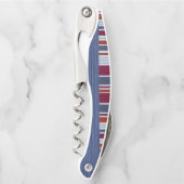 Korkenzieher Flaschenöffner Streifen (Vorderseite)