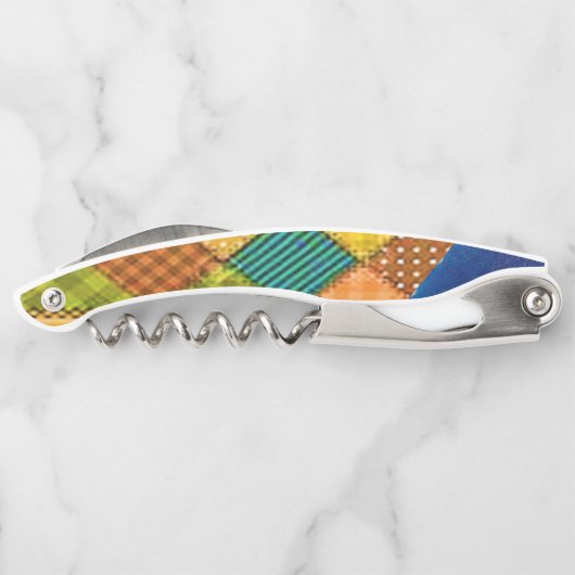 Korkenzieher Flaschenöffner Streifen (Rückseite)