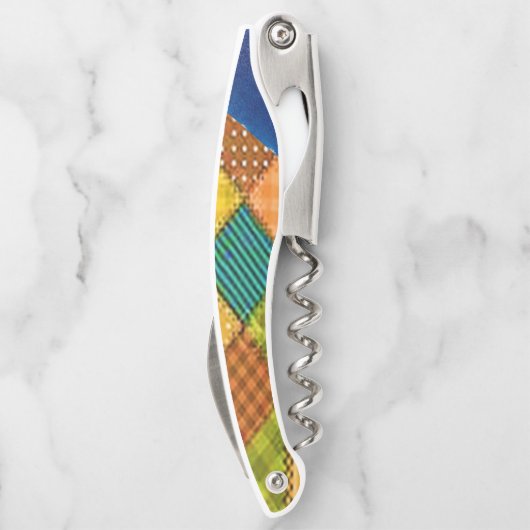 Korkenzieher Flaschenöffner Streifen (Rückseite)