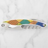 Korkenzieher Flaschenöffner Streifen (Vorderseite)