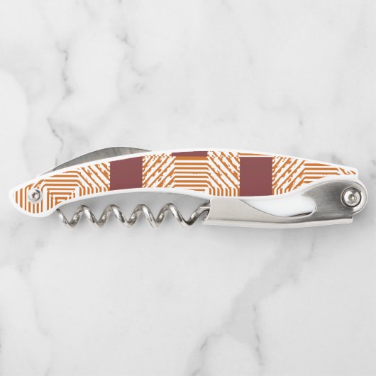 Korkenzieher Flaschenöffner Streifen (Rückseite)