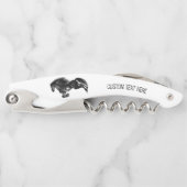 Korkenzieher für Schwarzes Wild mit benutzerdefini (Vorderseite)