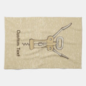 Korkenzieher Geschirrtuch (Horizontal)