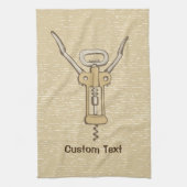 Korkenzieher Geschirrtuch (Vertikal)