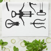 Korkenzieher Handtuch (Gefaltet)