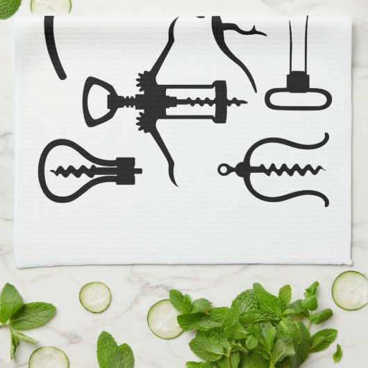 Korkenzieher Handtuch (Gefaltet)