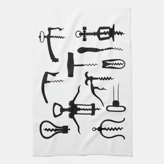 Korkenzieher Handtuch (Vertikal)