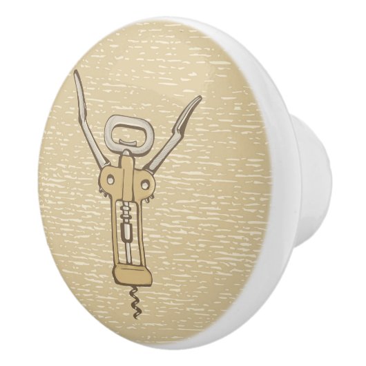 Korkenzieher Keramikknauf (Rechts)