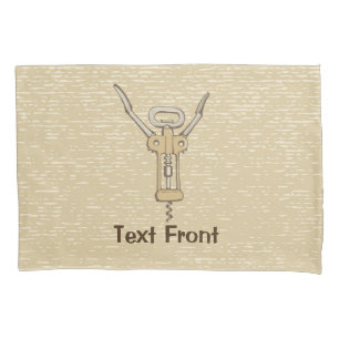 Korkenzieher Kissenbezug