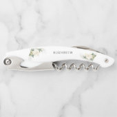 Korkenzieher-Korkenzieher für Weiße Rosen Kellnermesser (Vorderseite)