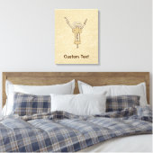 Korkenzieher Leinwanddruck (Insitu (Schlafzimmer))