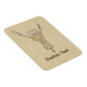 Korkenzieher Magnet (Rechte Seite)