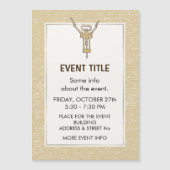 Korkenzieher Magnetkarte (Vorderseite)