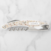 Korkenzieher mit floralen Namen (Rückseite)