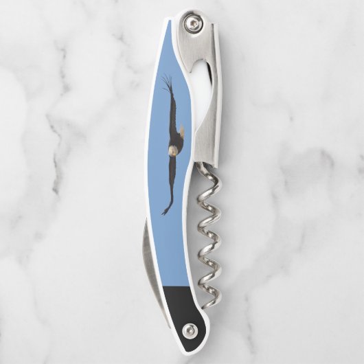 Korkenzieher mit Glatzenadler (Rückseite)