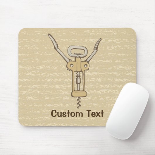 Korkenzieher Mousepad (Mit Mouse)