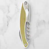 Korkenzieher - Name auf Bamboo Hintergrund (Rückseite)