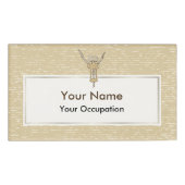 Korkenzieher Namenschild (Vorderseite)