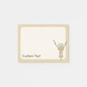 Korkenzieher Post-it Klebezettel (Vorderseite)