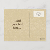 Korkenzieher Postkarte (Rückseite)