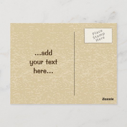 Korkenzieher Postkarte (Rückseite)