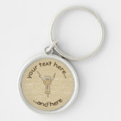 Korkenzieher Schlüsselanhänger (Vorne)