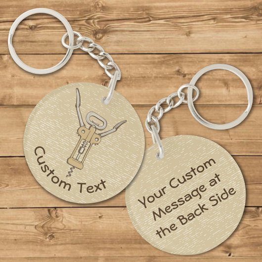 Korkenzieher-Schlüsselanhänger Schlüsselanhänger