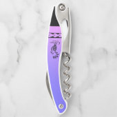 Korkenzieher. Stammesmotiv Kellnermesser (Rückseite)