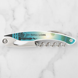 Korkenzieher. Stammesmotiv Kellnermesser