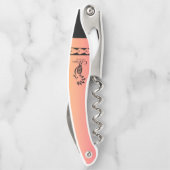 Korkenzieher. Stammesmotiv Kellnermesser (Rückseite)