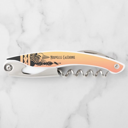 Korkenzieher. Stammesmotiv Kellnermesser (Vorderseite)