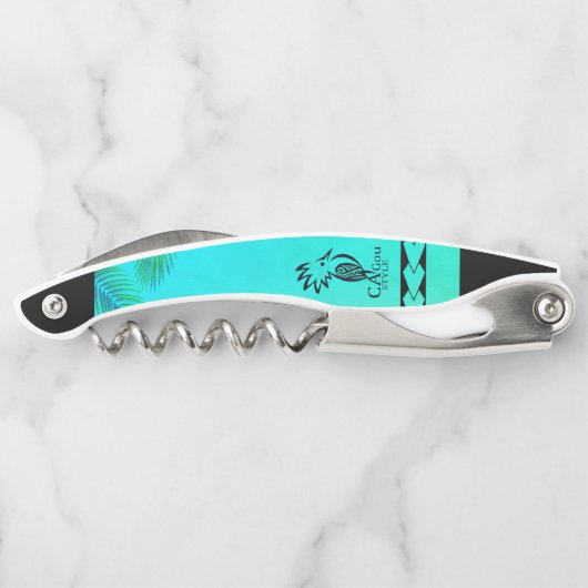 Korkenzieher, Stammesmuster Kellnermesser (Rückseite)