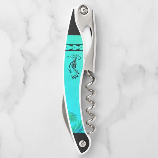 Korkenzieher, Stammesmuster Kellnermesser (Rückseite)