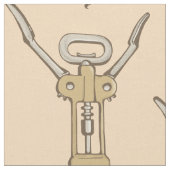 Korkenzieher Stoff (Nahaufnahme)