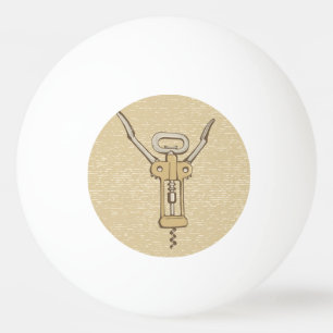 Korkenzieher Tischtennisball