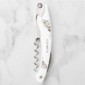 Korkenzieher von Elfenbein und Blue Boho (Vorderseite)